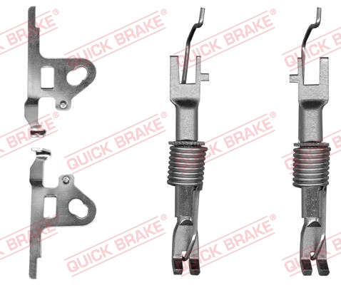 QUICK BRAKE 108 53 011 Kit dispositivo di registrazione, freno a tamburo-Kit dispositivo di registrazione, freno a tamburo-Ricambi Euro